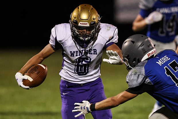Coming off an 11-0 season, Kaden Keiser and Winner open the season at No. 6 in the state rankings.