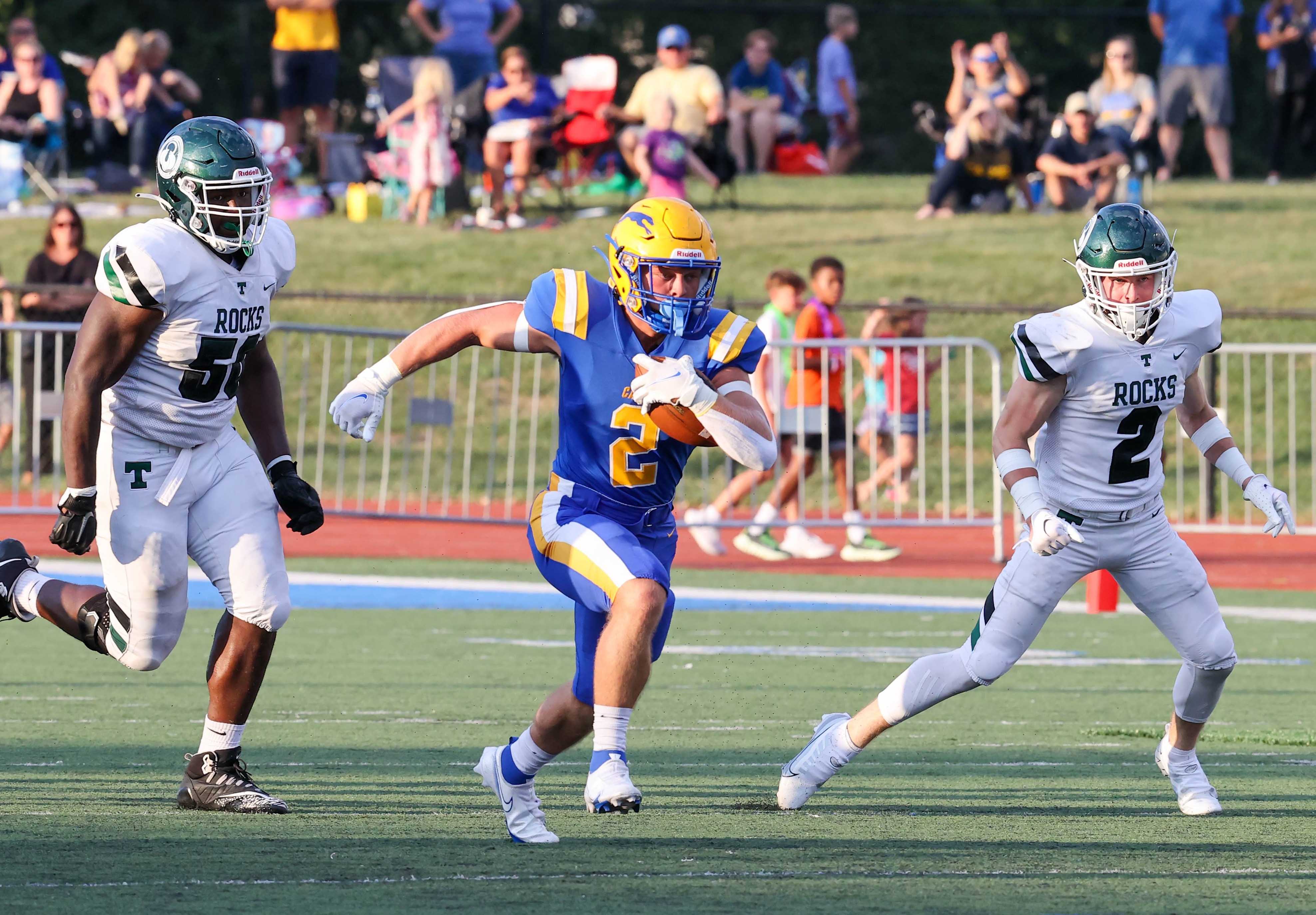 Indiana's Carmel is No. 1 in the initial MaxPreps Cup monthly rankings. The Greyhound football team went 4-0 during the month of September.