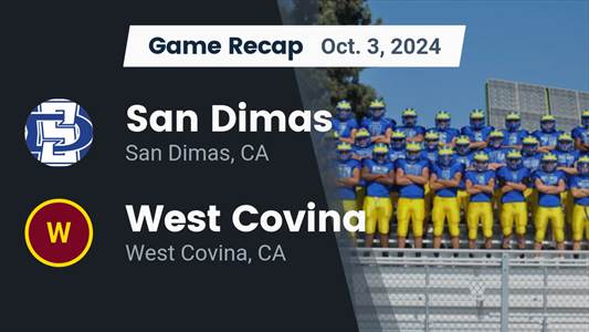 Football Recap: San Dimas Skates Past Baldwin Park with Ease