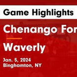 Basketball Recap: Waverly skates past Chenango Forks with ease