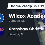 Football Game Recap: Snook Christian Academy vs. Crenshaw Christ
