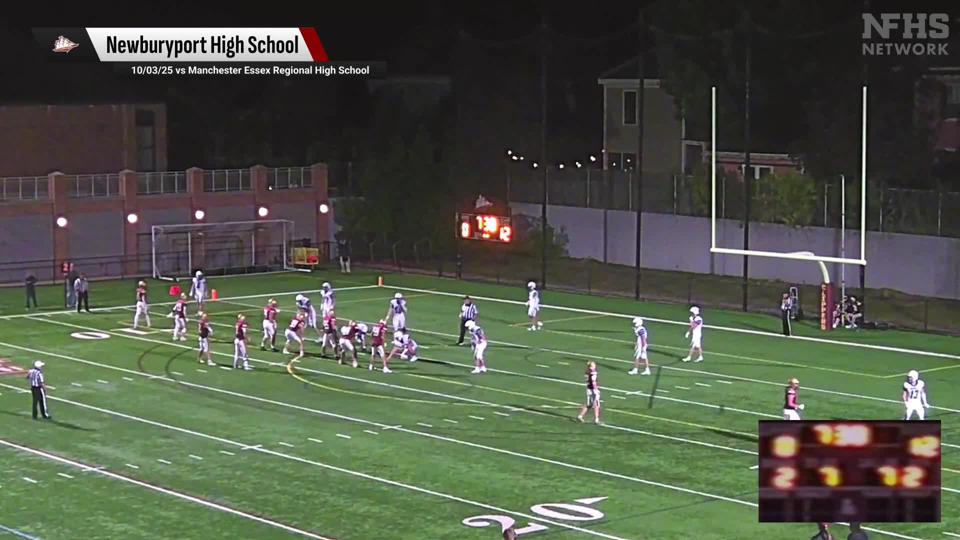 Football Recap: Newburyport Takes a Loss