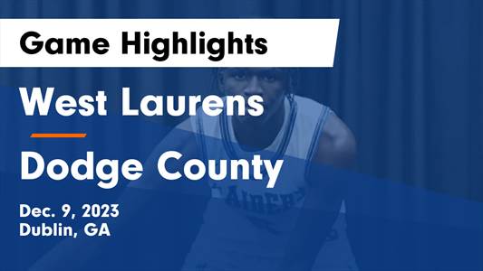 West Laurens vs. Dodge County