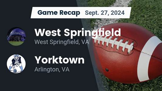 Football Game Preview: West Springfield Spartans vs. Alexandria 