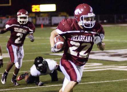 Arkansas High School uses the same mascot and color scheme as the University of Arkansas.