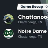 Football Game Preview: Webb vs. Chattanooga Christian