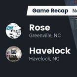 Football Game Recap: J.H. Rose Rampants vs. Havelock Rams