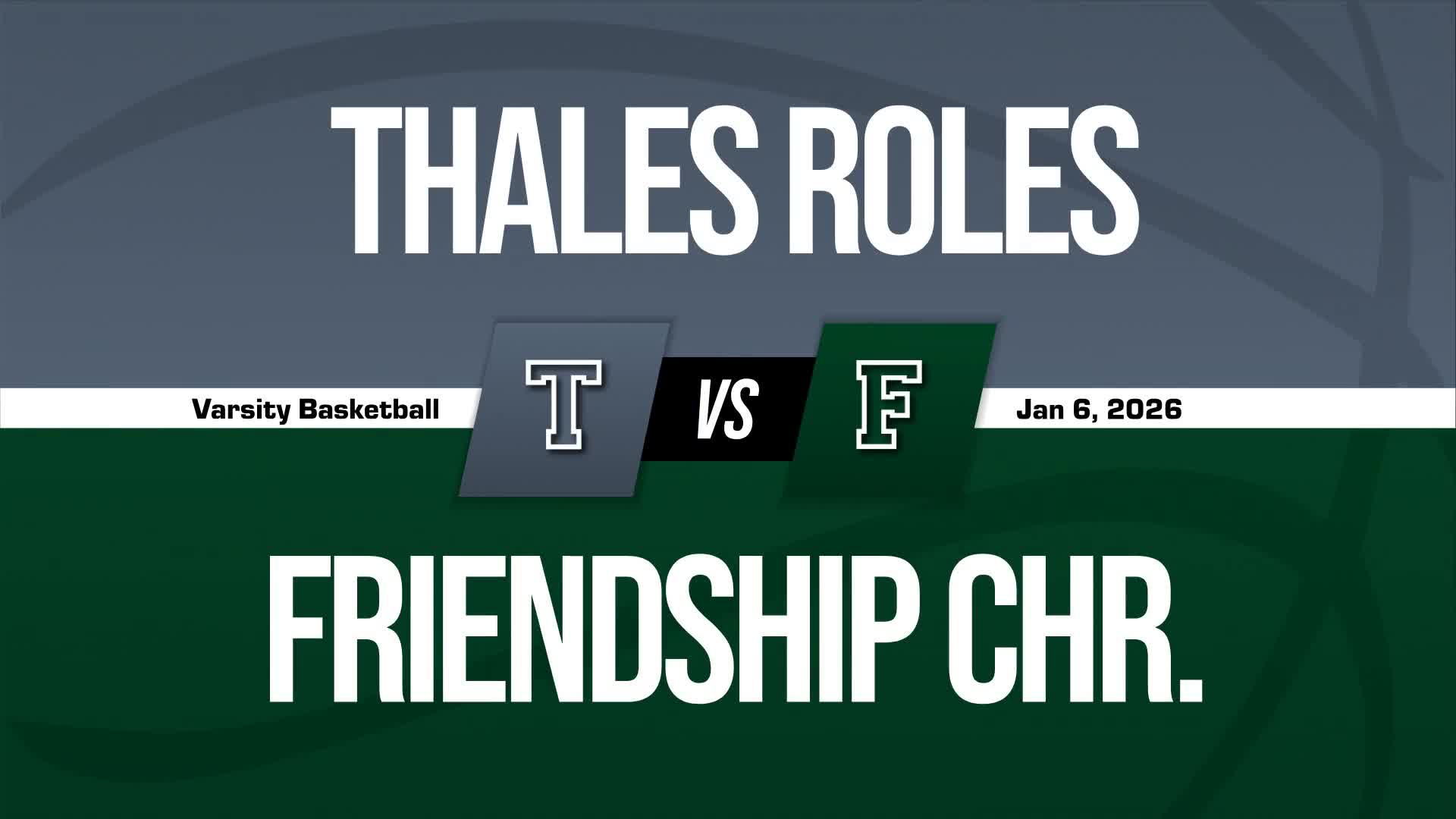 Basketball Recap: Friendship Christian Comes Up Short