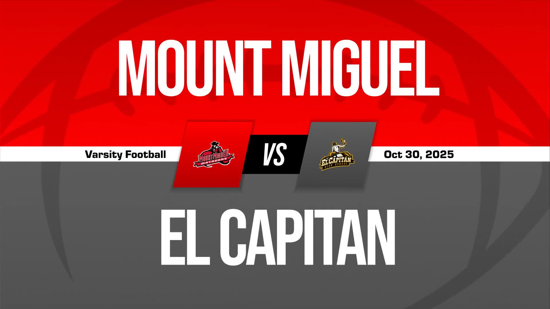 Football Game Preview: Mount Miguel Matadors vs. Oceanside Pirates + How To Watch