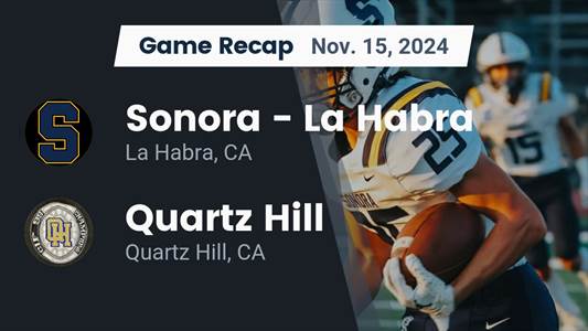 Football Recap: Quartz Hill's Winning Streak Snapped at Six Game