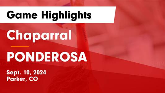 Volleyball Game Recap: Ponderosa Comes Up Short