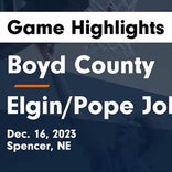 Basketball Game Preview: Boyd County Spartans vs. Elgin/Pope John Wolfpack