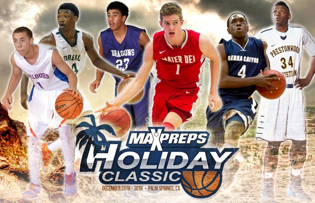 Stars like (from left to right) Jordan Ford of Folsom, Oscar Frayer of Moreau Catholic, Christian Terrell of Sacramento, Rex Pflueger of Mater Dei, Devearl Ramsey of Sierra Canyon and Schnider Herard of Prestonwood Christian are just a few of the stars expected to be in Palm Springs this December for the MaxPreps Holiday Classic.