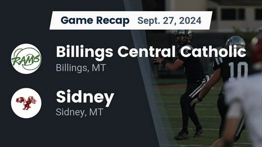 Football Game Preview: Billings Central Catholic Rams vs. Fergus Golden Eagles