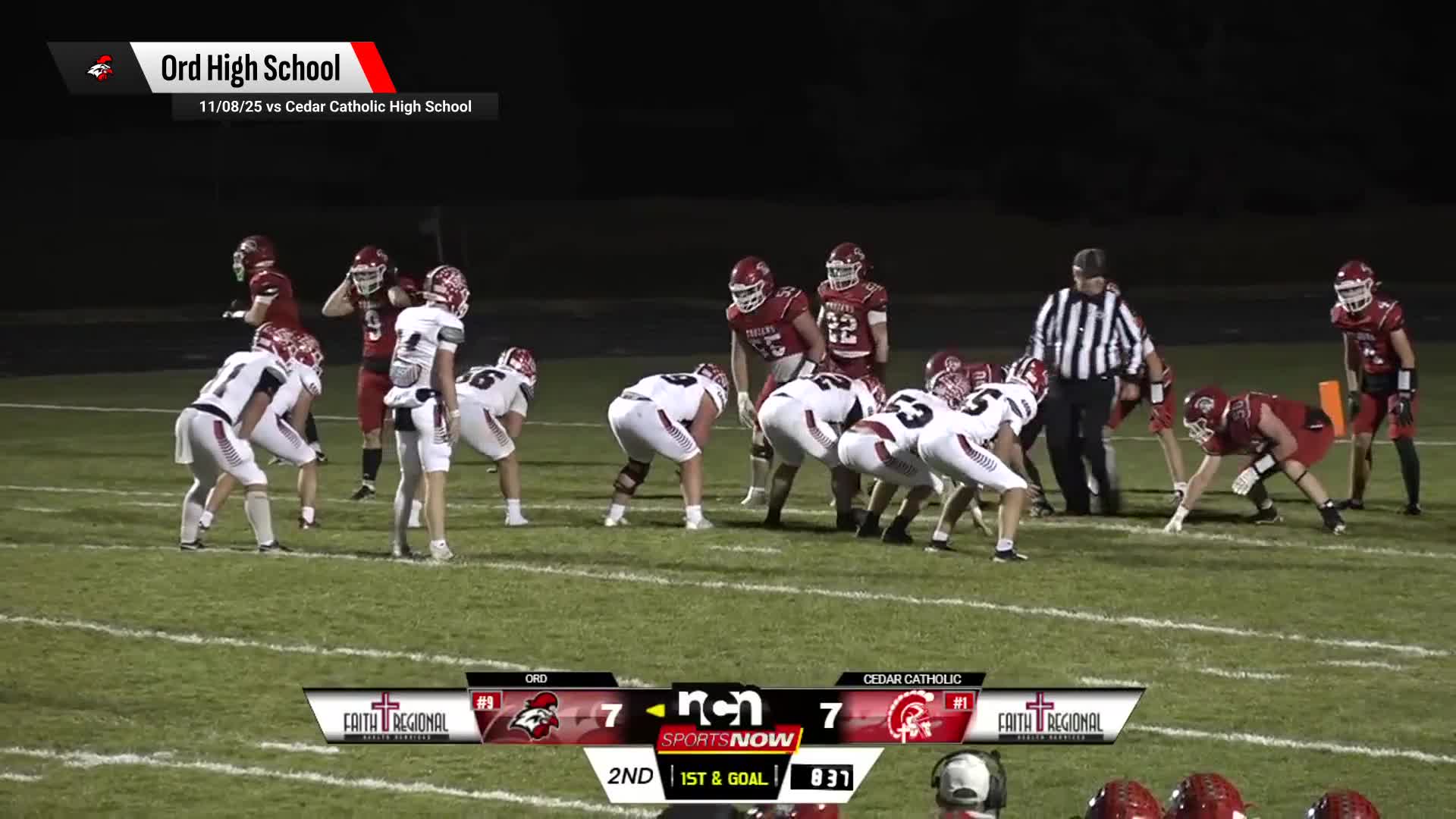 Football Recap: Ord's Winning Streak Snapped at Eight Games + How To Watch