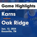Oak Ridge piles up the points against Campbell County