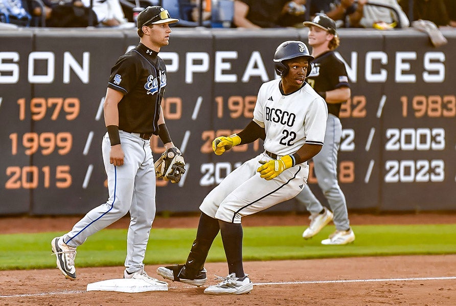 MaxPreps All-American James Clark (22) provided a spark for top-ranked St. John Bosco in its season opener, an 8-0 win over La Serna. (FILE PHOTO: Louis Lopez)