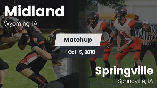 Football Game Recap: Springville vs. Midland