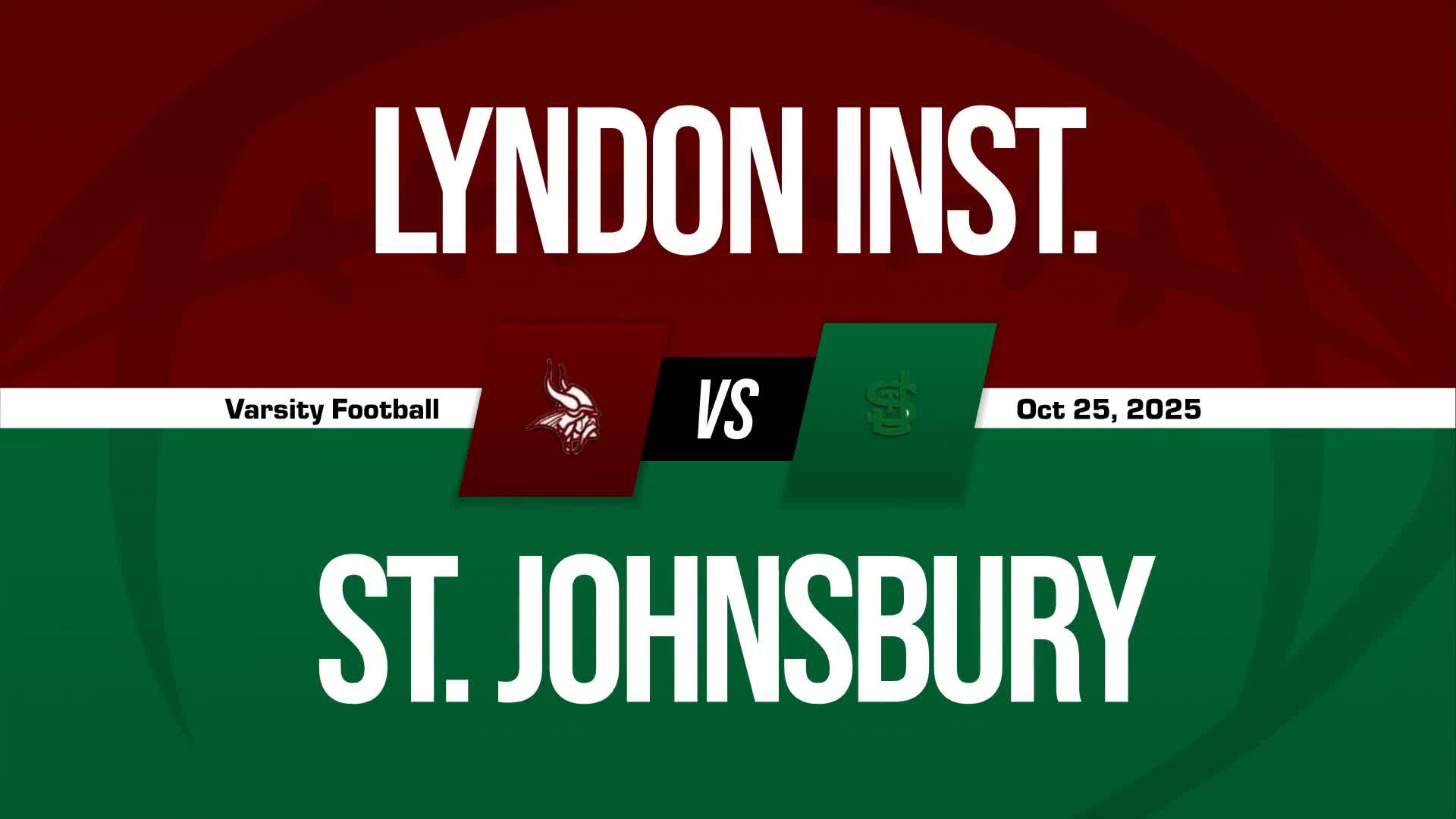 Football Game Preview: St. Johnsbury Academy Hilltoppers vs. Champlain Valley Union Redhawks