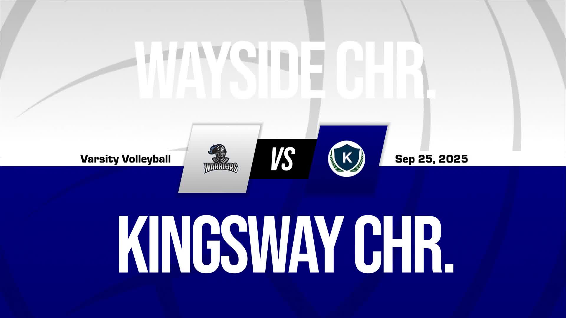 Volleyball Recap: Wayside Christian Takes a Loss