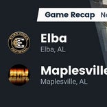 Elba vs. Maplesville