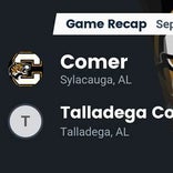 Football Game Preview: Comer vs. Talladega County Central
