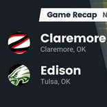 Football Game Recap: Claremore vs. Edison