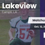 Football Game Recap: Red River vs. Lakeview
