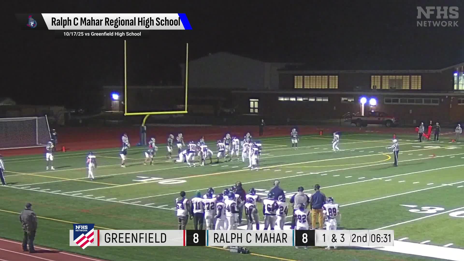Football Recap: Mahar Regional Comes Up Short + How To Watch