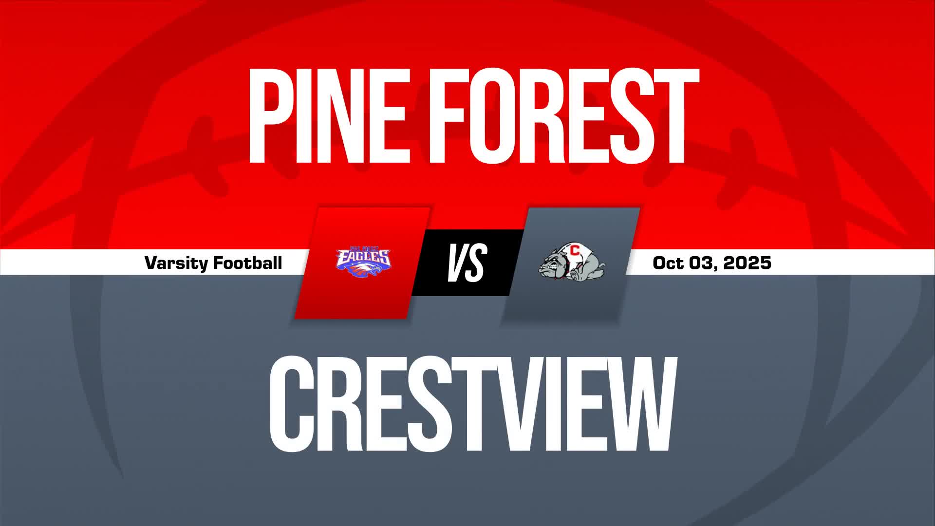 Football Game Preview: Pine Forest Eagles vs. Booker T. Washingt