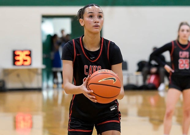 Jazzy Davidson of Clackamas is the Oregon MaxPreps Player of the Year for the third straight season. The USC commit averaged nearly 30 points and nine rebounds per game this season. (PHOTO: Darin Sicurello)
