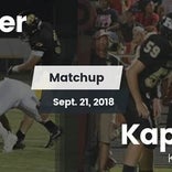 Football Game Recap: Kinder vs. Kaplan