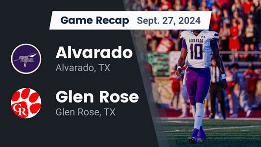 Football Recap: Alvarado Extends Winning Streak to Eight