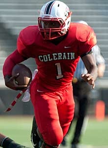 Colerain senior quarterback Alfred Ramsby rushed for two touchdowns and passed for two more.