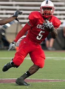 Colerain's Chris Davis caught a touchdown pass for the Cardinals.