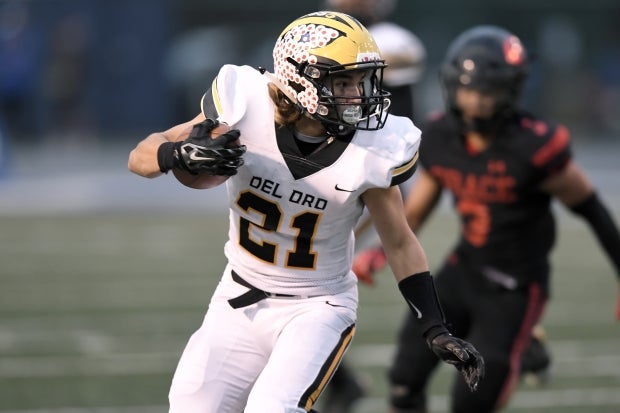 Sheldon Conde is back after eclipsing 1,000 yards on the ground for Division II section champion Del Oro.