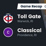 Football Game Recap: Toll Gate Titans vs. Tolman Tigers