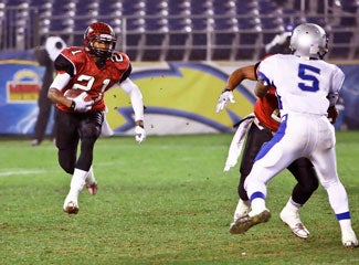 Vista High's Stefan McClure.