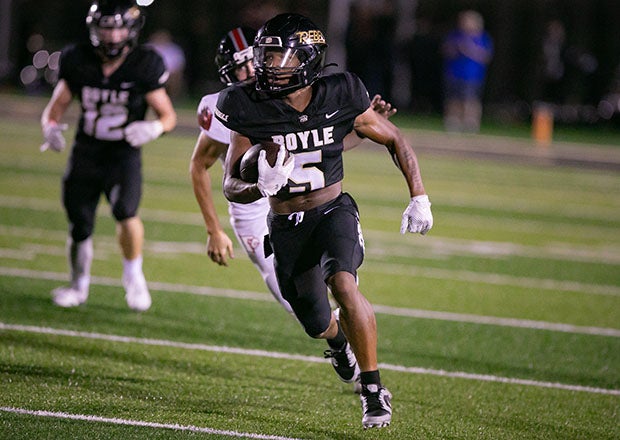 Montavin Quisenberry piled up 1,924 all-purpose yards and 26 touchdowns for a Boyle County team that was ranked nationally for much of the season. (Photo: Jarod Mills)