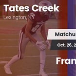 Football Game Recap: Franklin County vs. Tates Creek