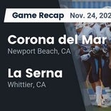Football Game Recap: Corona del Mar Sea Kings vs. La Serna Lancers
