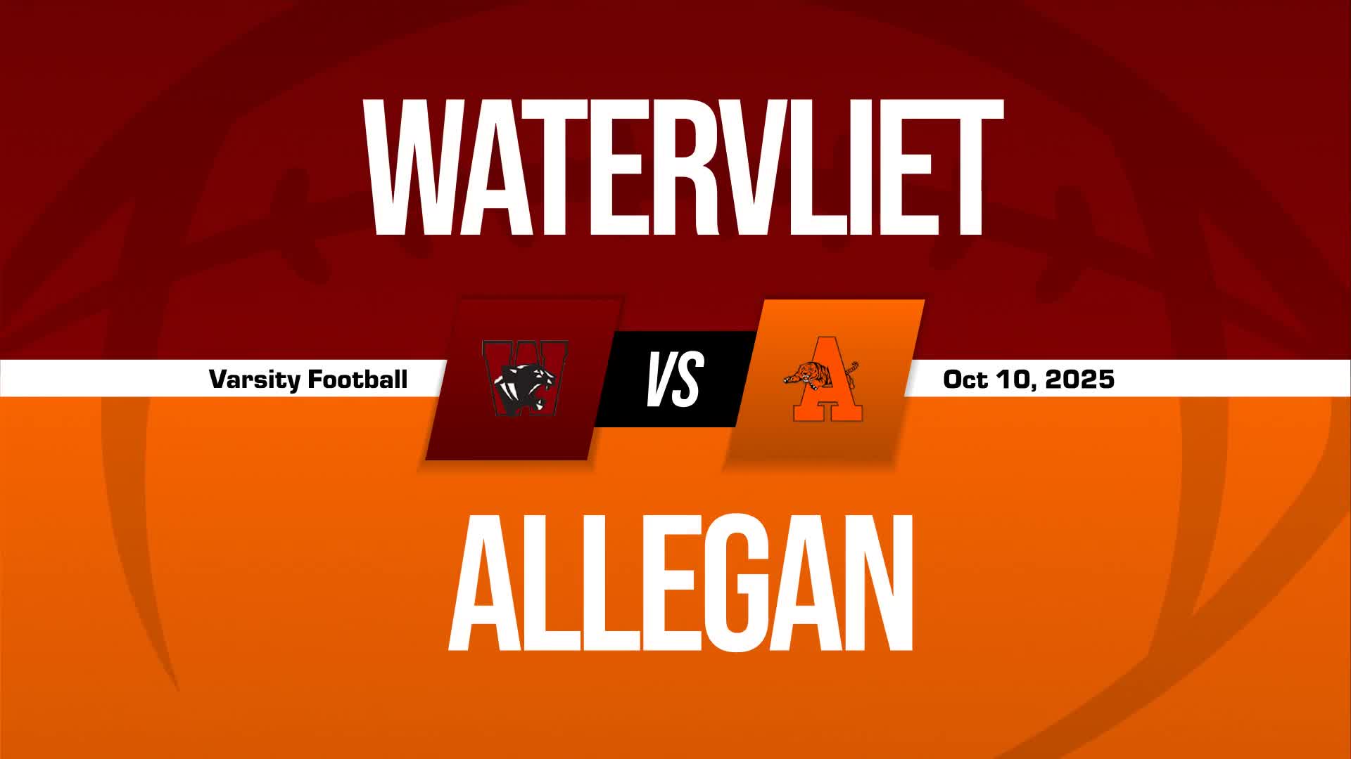 Football Recap: Allegan Finds Home Field Redemption Against Watervliet