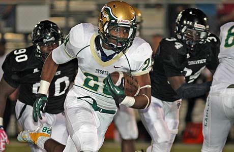 Jatory Brown and DeSoto kept their undefeated record and No. 2 ranking after a convincing win last week.