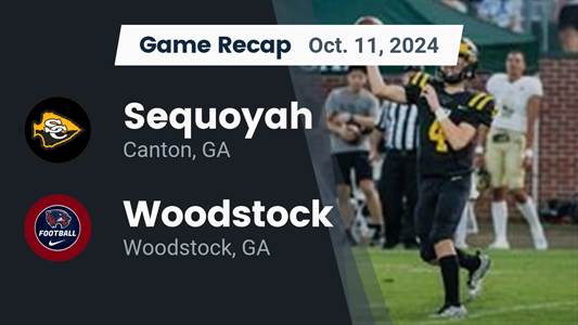 Football Recap: Sequoyah Skates Past Woodstock with Ease