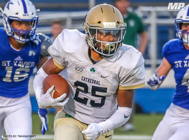 Cathedral (Indianapolis) and St. Xavier (Cincinnati) are both among the Great Lakes Region's top teams.