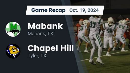 Football Game Preview: Mabank Panthers vs. Kilgore Bulldogs