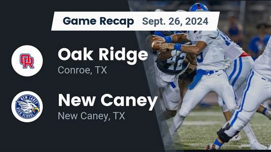 Football Game Preview: Oak Ridge War Eagles vs. Conroe Tigers