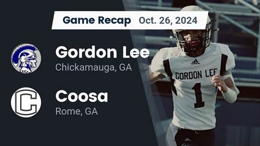 Football Recap: Coosa Drops Season-High Score on Chattooga