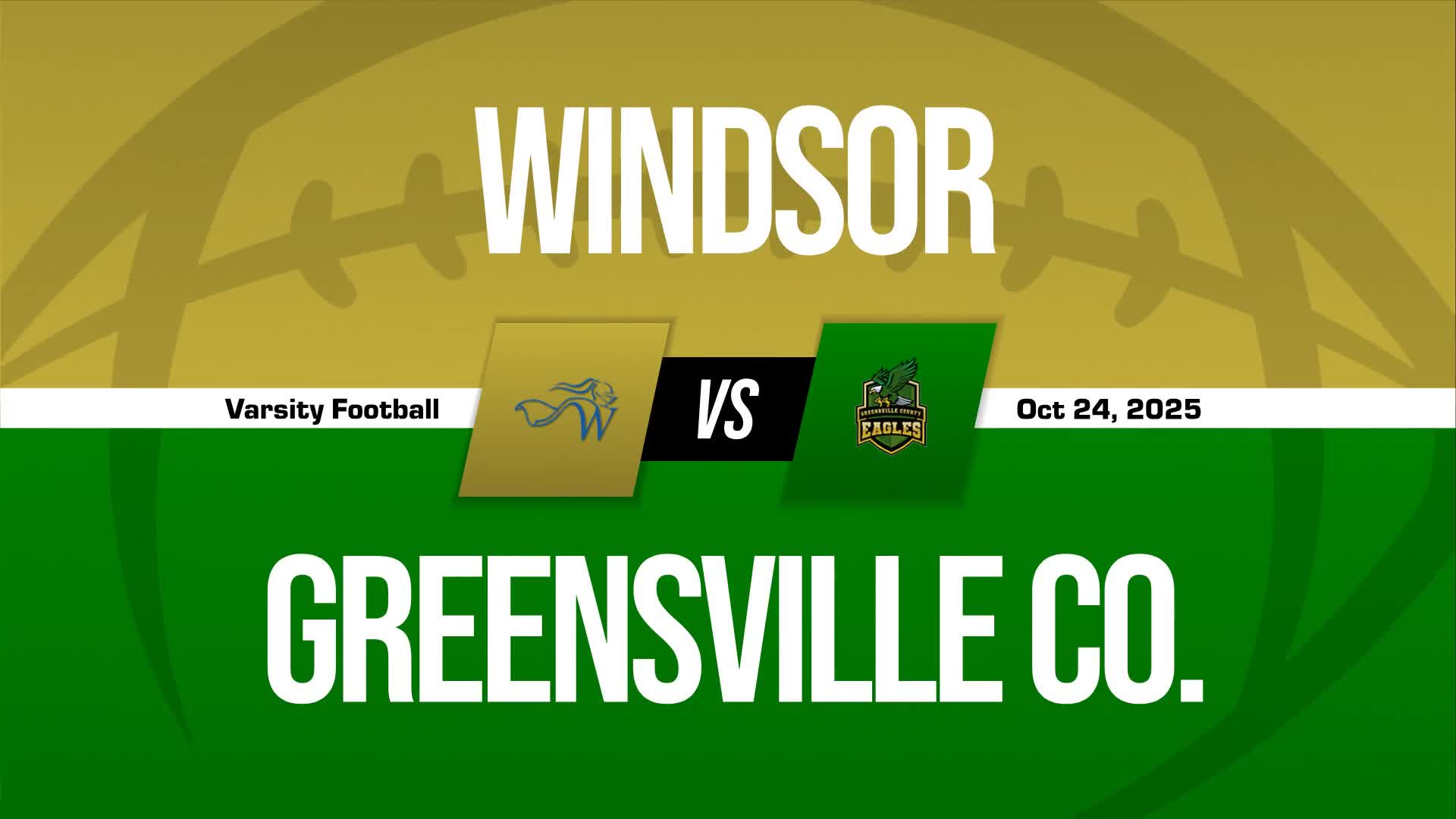 Football Game Preview: Greensville County Eagles vs. Brunswick Bulldogs + How To Watch