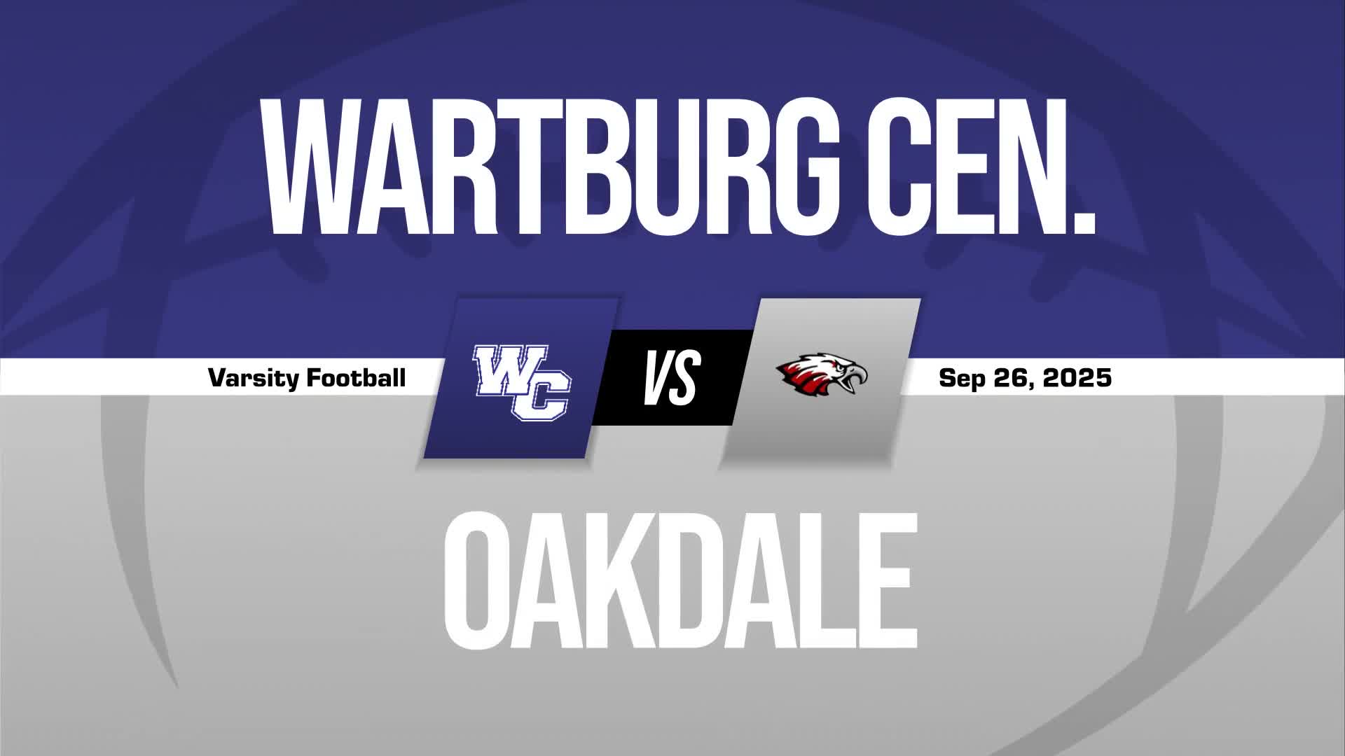 Football Game Preview: Oakdale Eagles vs. Rockwood Tigers + How To Watch